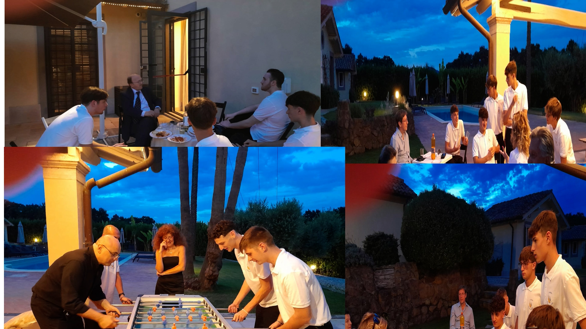 Moments of study, discussion and community life at Fides et Ratio